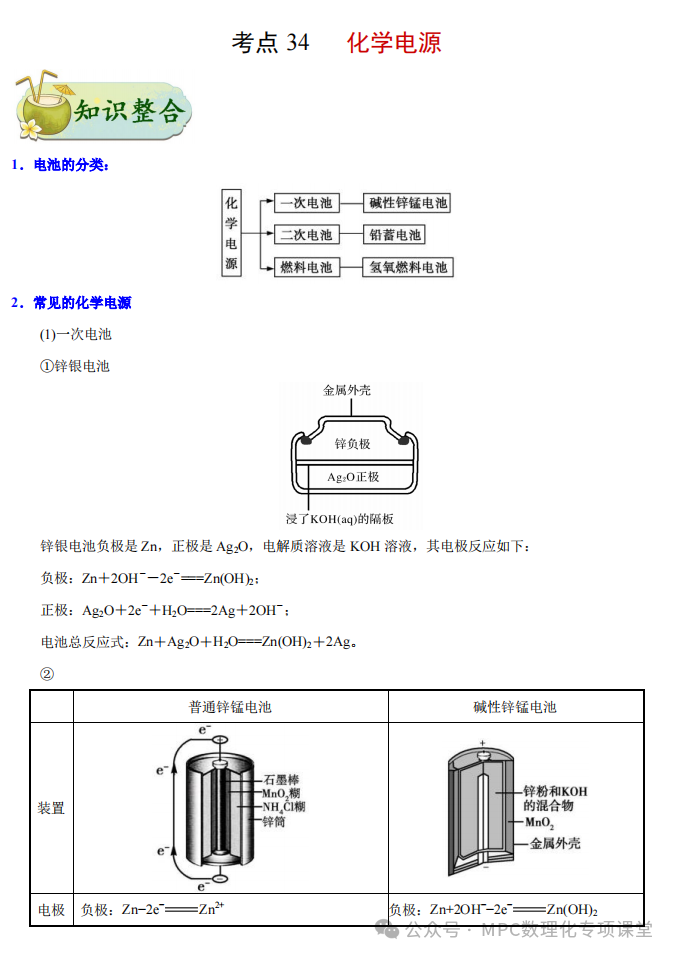 2024高考化学二轮考点专项(66个考点专项)四部曲之高考化学考点专题一遍过(三)详细解析讲解版) 第19张 2024高考化学二轮考点专项(66个考点专项)四部曲之高考化学考点专题一遍过(三)详细解析讲解版) 第19张