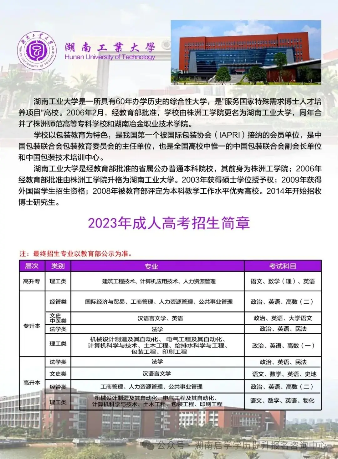 2024年湖南成人高考可以报哪些学校,有哪些专业? 第5张