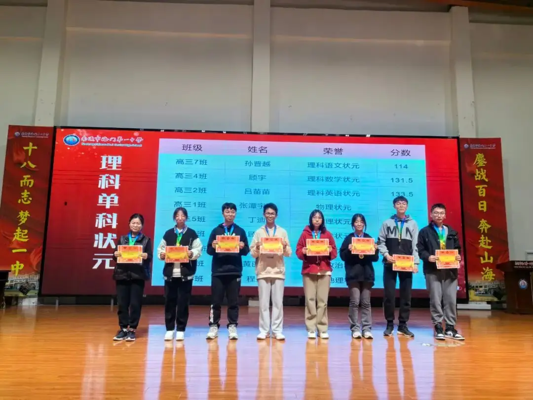 【大有一中】踏实认真六十天 激情奋进赢高考——我校高三年级召开二模考试表彰暨2024届高三高考60天冲刺动员大会-第21张图片-四季读书网 【大有一中】踏实认真六十天 激情奋进赢高考——我校高三年级召开二模考试表彰暨2024届高三高考60天冲刺动员大会-第21张图片-四季读书网