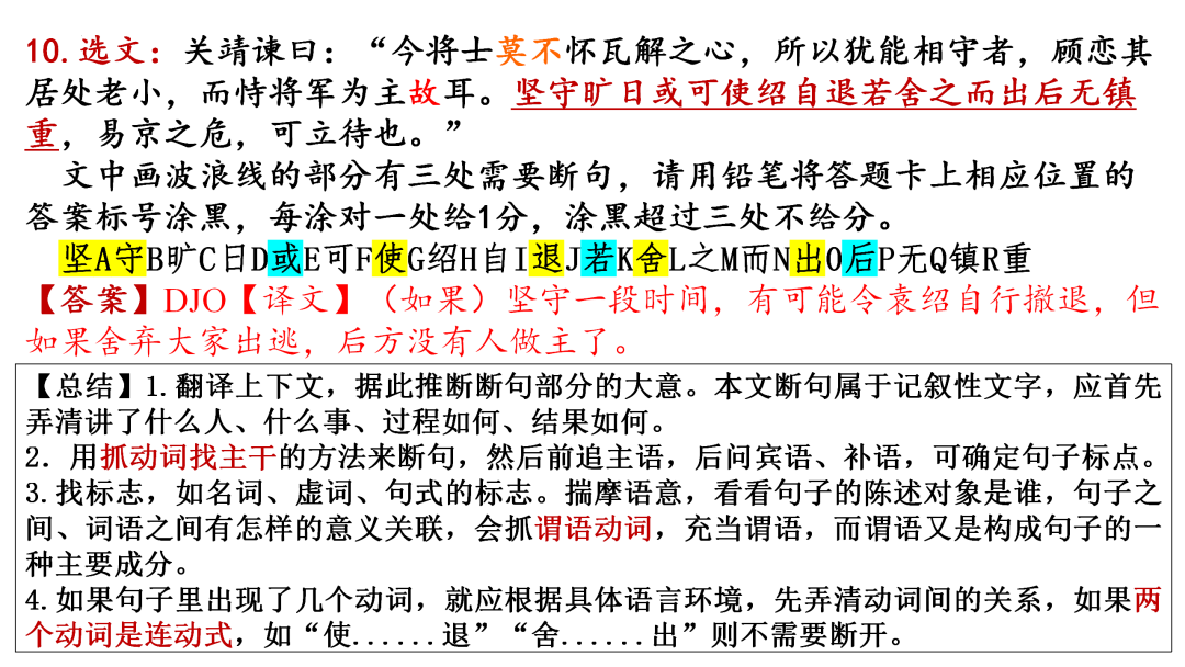 2024高考语文二轮复习专题考点知识训练!(15)-第53张图片-四季读书网