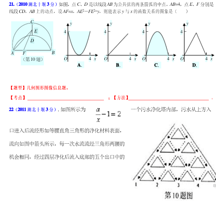 中考数学压轴题解题技巧初中数学重点知识总结技巧-第13张图片-四季读书网