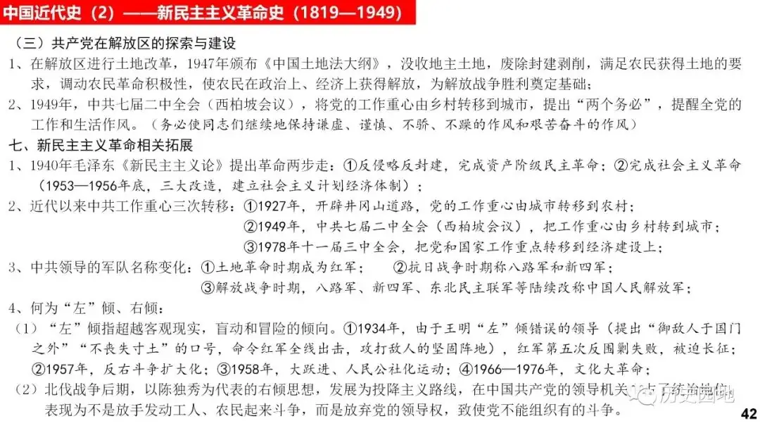 高考历史 |《中外历史纲要(上)》知识卡片汇总!-第42张图片-四季读书网