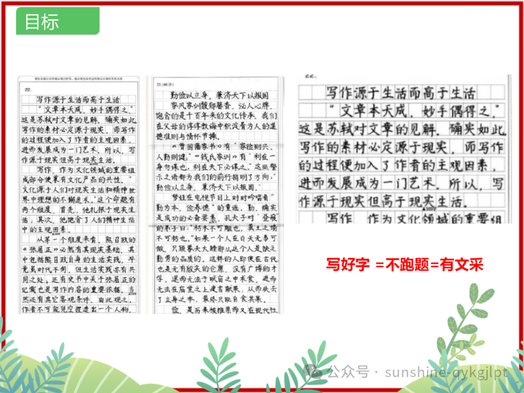 高考语文考场高分作文语言范式-第4张图片-四季读书网