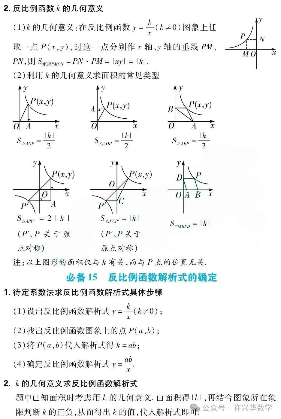 【中考专栏】初中数学.中考数学43个必考知识点归纳总结 第12张 【中考专栏】初中数学.中考数学43个必考知识点归纳总结 第12张