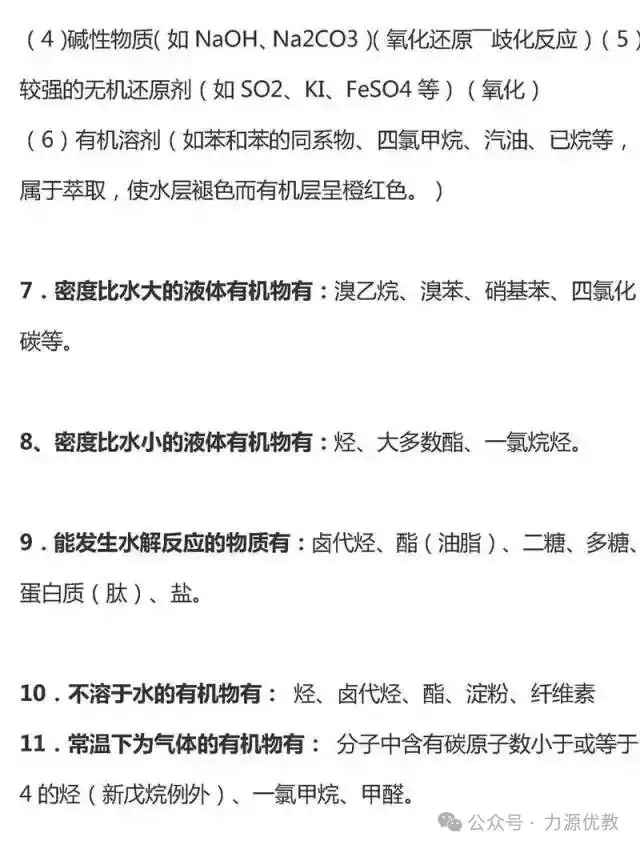 高考迫在眉急,有机化学知识点总结来助力!-第40张图片-四季读书网