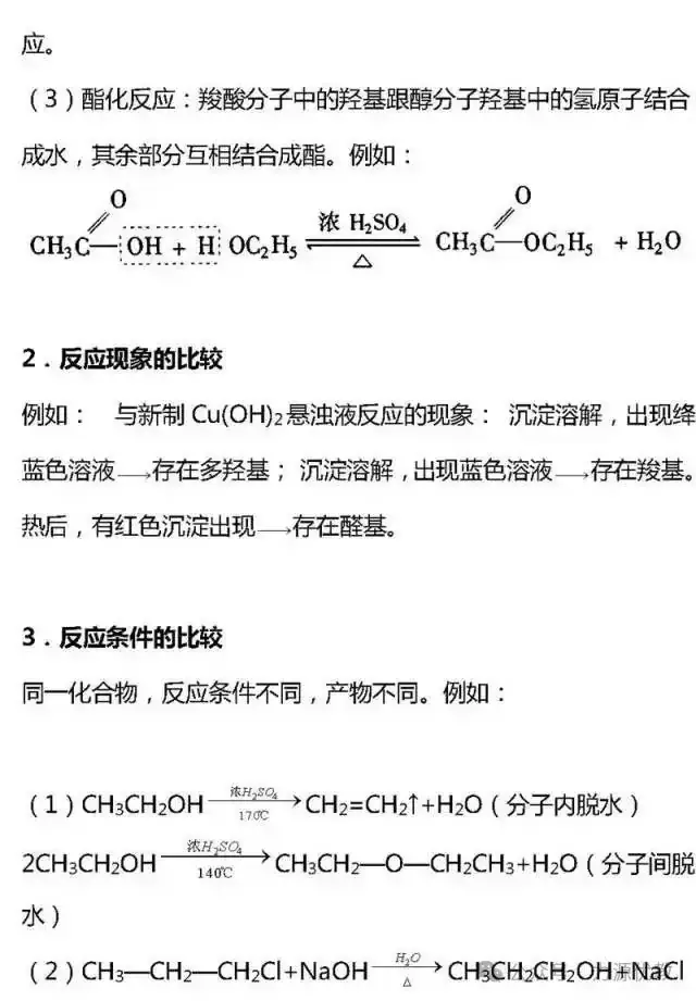 高考迫在眉急,有机化学知识点总结来助力!-第36张图片-四季读书网