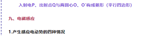高考物理关于大题常用解题公式汇总!-第45张图片-四季读书网