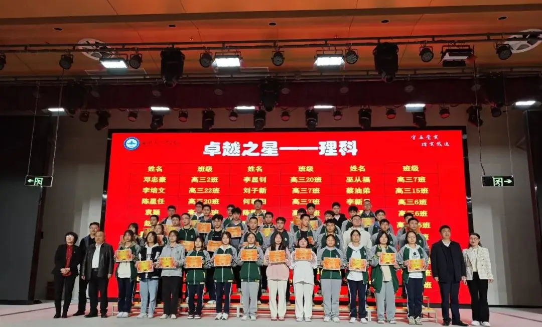 高考冲刺 | 大鹏一日同风起 扶摇直上九万里——富顺一中高三年级召开自贡二诊表彰大会暨高考60天冲刺动员大会 第10张 高考冲刺 | 大鹏一日同风起 扶摇直上九万里——富顺一中高三年级召开自贡二诊表彰大会暨高考60天冲刺动员大会 第10张
