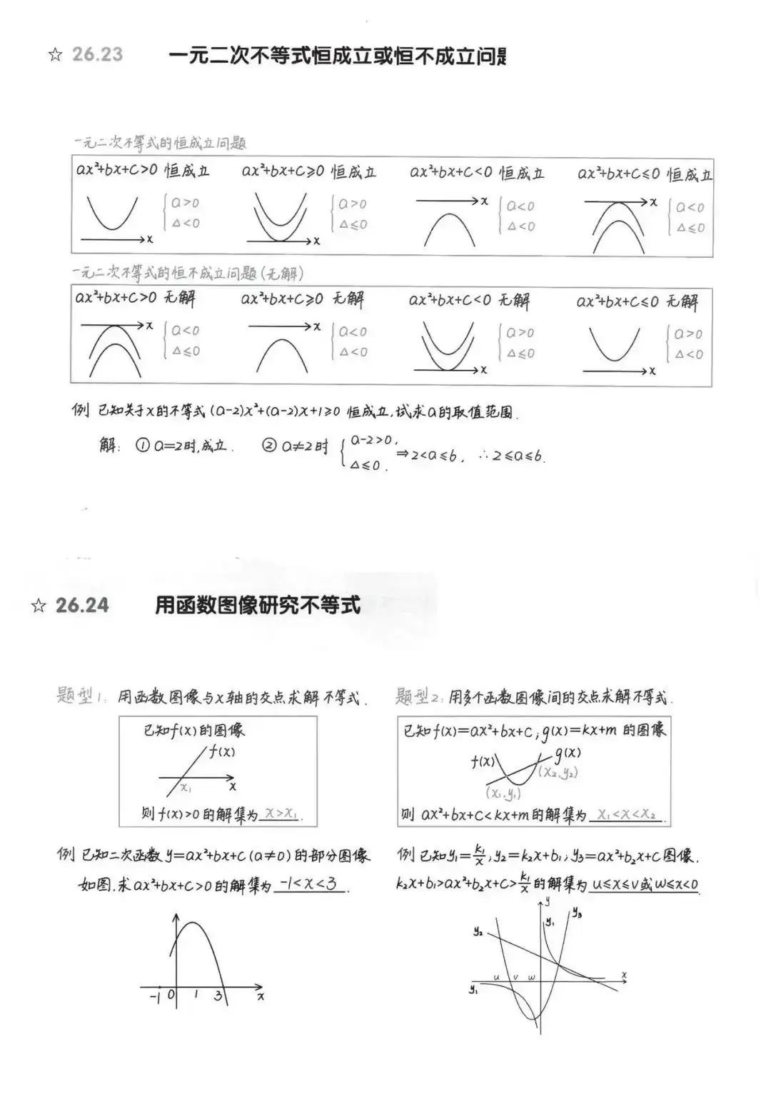 【中考数学复习02】——简单轻松搞定二次函数 ! 第14张