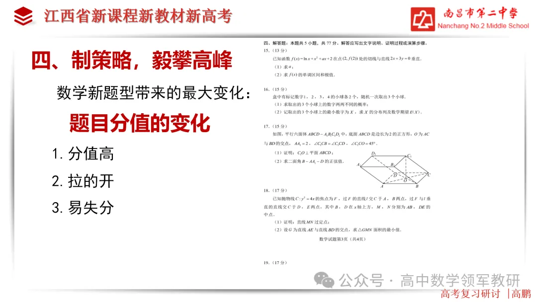 【高考研究】高三数学后期复习备考策略研讨 第25张 【高考研究】高三数学后期复习备考策略研讨 第25张