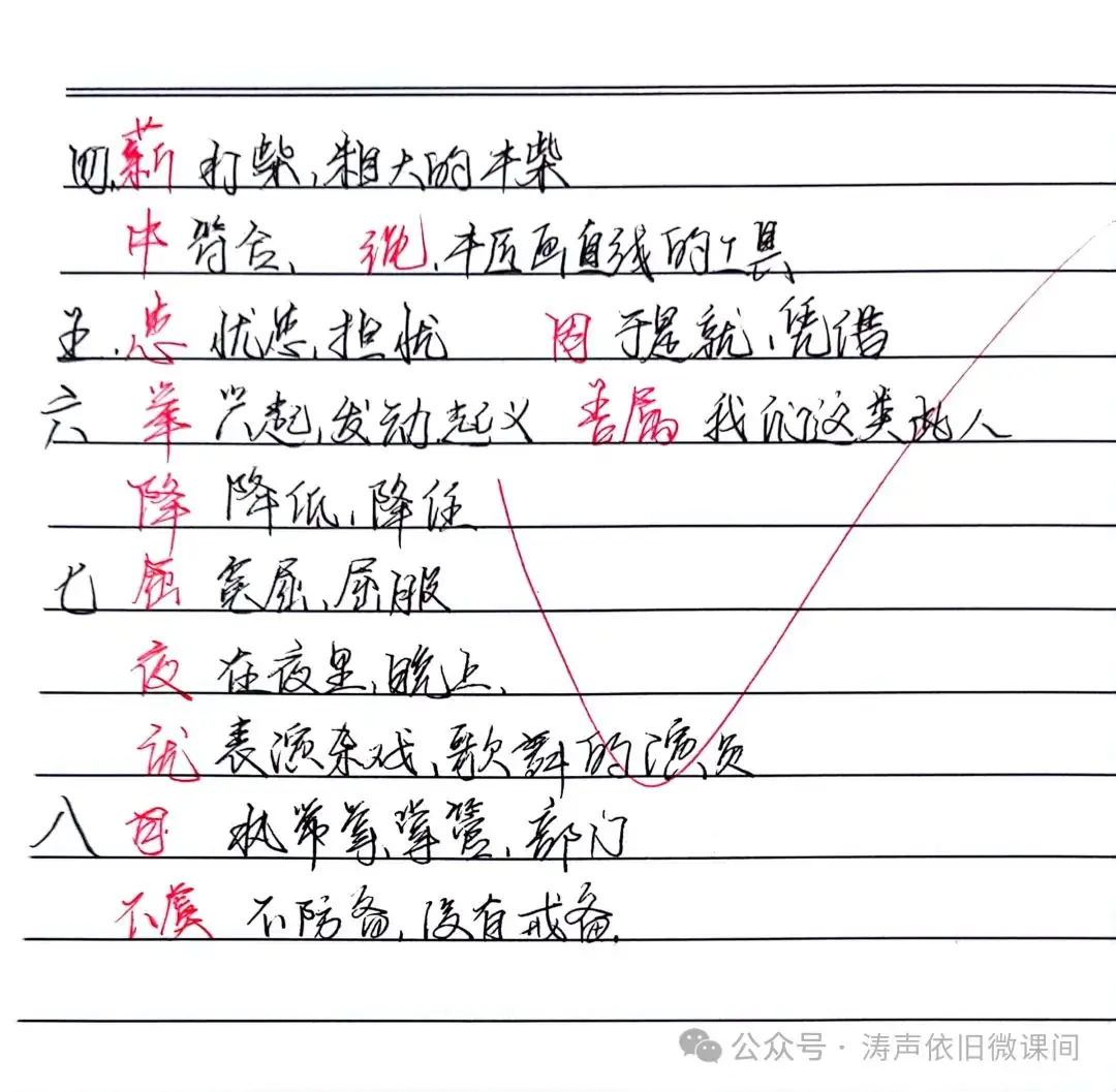 2024高考倒计时第55天:三考一冲第一阶段优秀笔记展览.向着高考,我们加油!-第44张图片-四季读书网