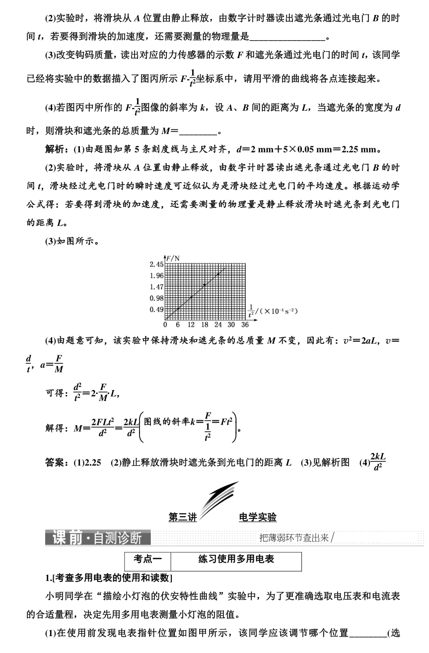 高考物理实验题型专项训练! 第31张 高考物理实验题型专项训练! 第31张