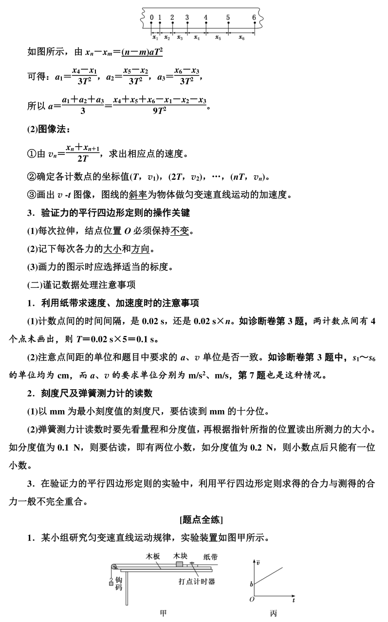 高考物理实验题型专项训练! 第10张 高考物理实验题型专项训练! 第10张