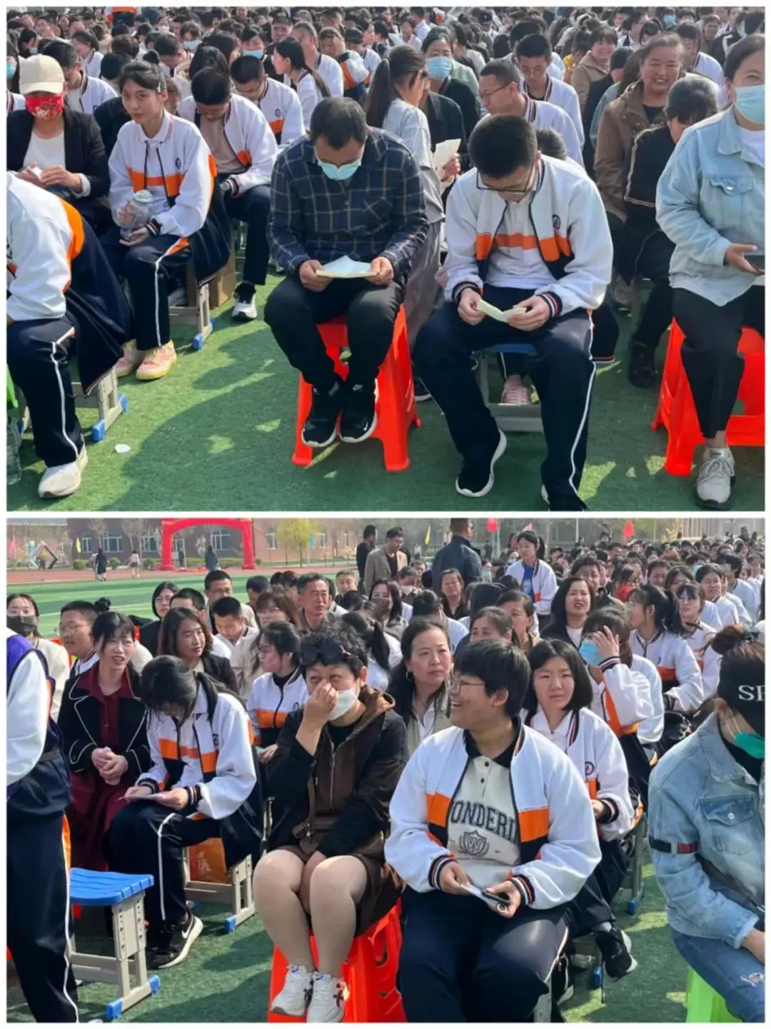 四个联动 家校共育 助力高考冲刺——我校举行2024届高三50天冲刺动员会 第8张