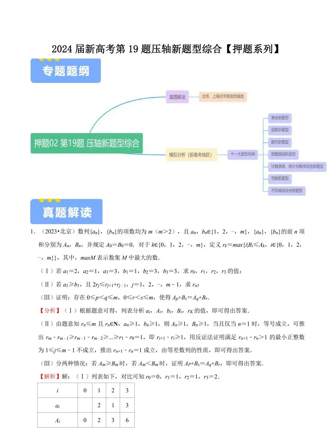 2024届新高考第19题压轴新题型综合【押题系列】-第2张图片-四季读书网 2024届新高考第19题压轴新题型综合【押题系列】-第2张图片-四季读书网