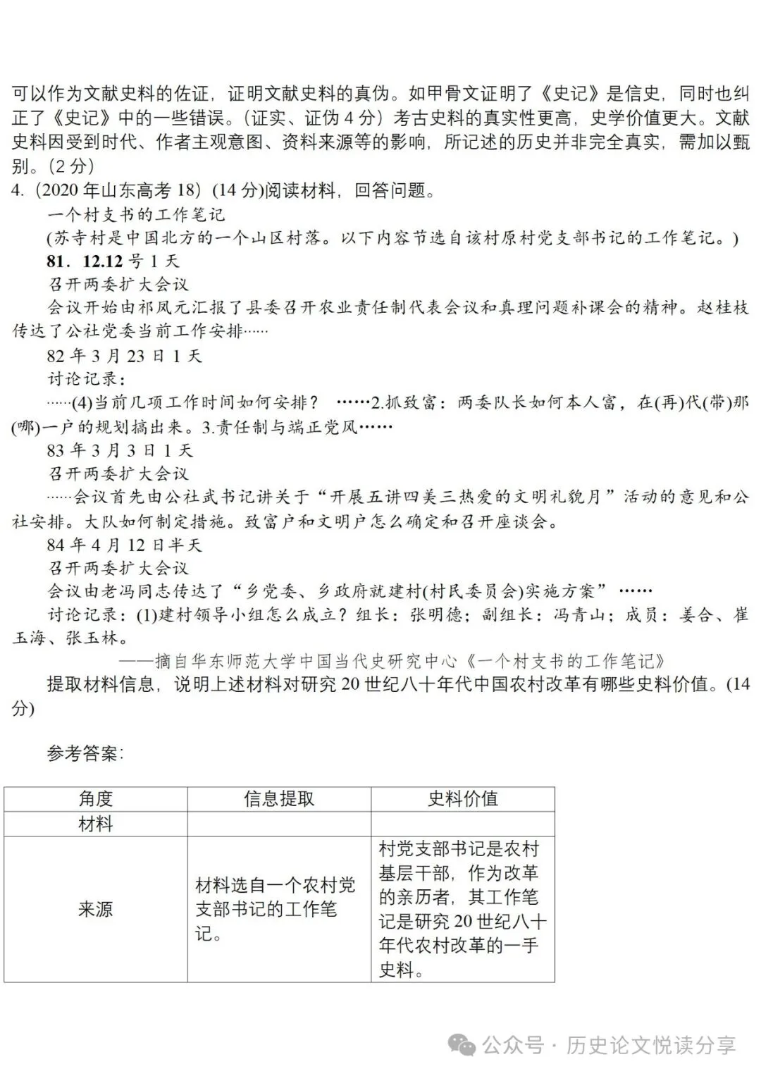 高考历史主观题专用答题套路-第29张图片-四季读书网