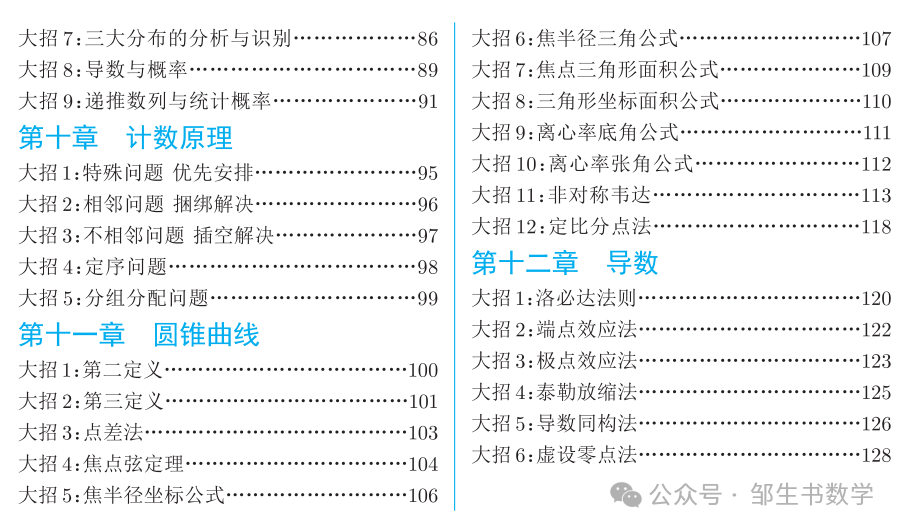 高考数学解题大招-第4张图片-四季读书网