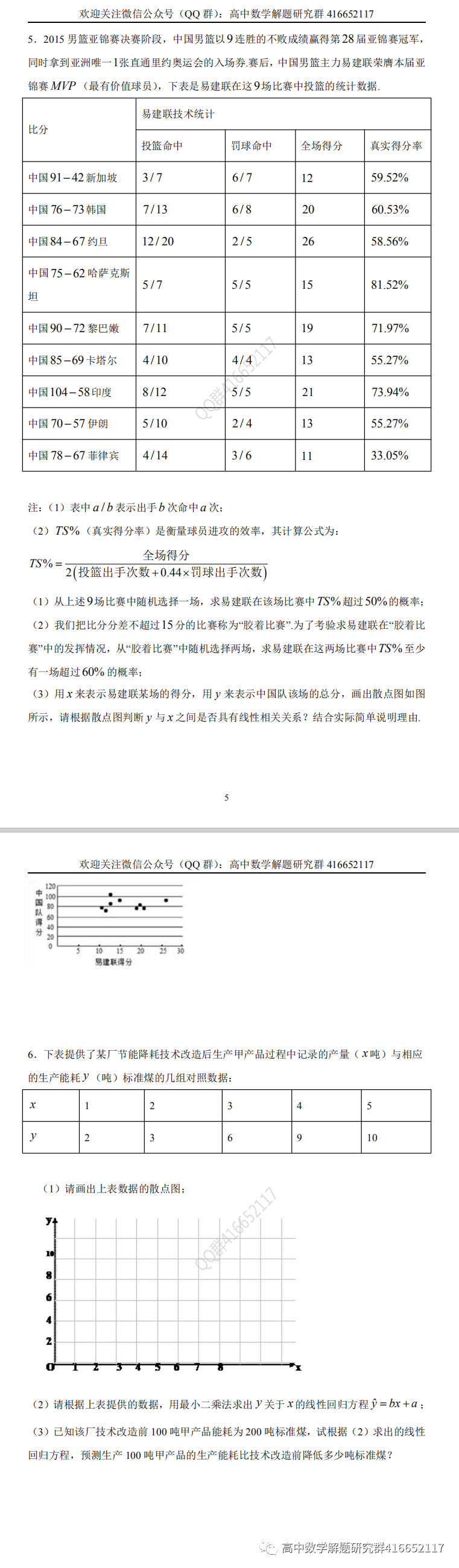 高考押题:统计-第5张图片-四季读书网 高考押题:统计-第5张图片-四季读书网