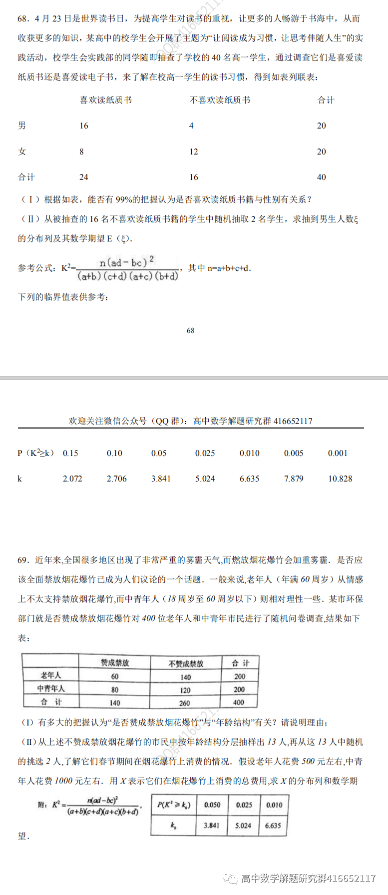 高考押题:统计-第40张图片-四季读书网 高考押题:统计-第40张图片-四季读书网
