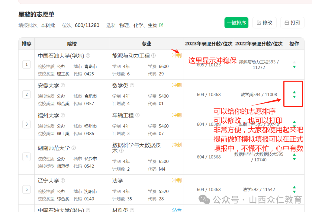 高考志愿填报如何报志愿?AI高考志愿填报模拟流程图解超详细,建议收藏~-第15张图片-四季读书网 高考志愿填报如何报志愿?AI高考志愿填报模拟流程图解超详细,建议收藏~-第15张图片-四季读书网