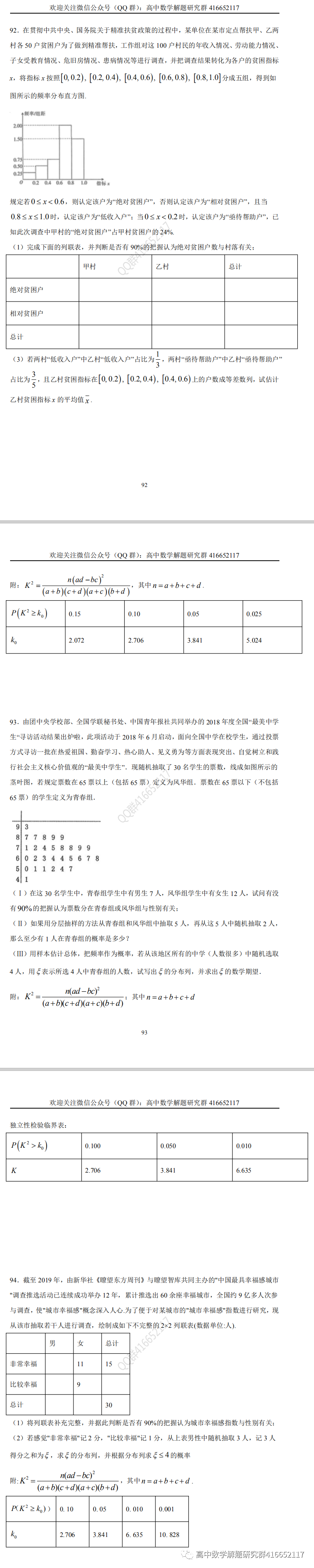 高考押题:统计-第56张图片-四季读书网 高考押题:统计-第56张图片-四季读书网