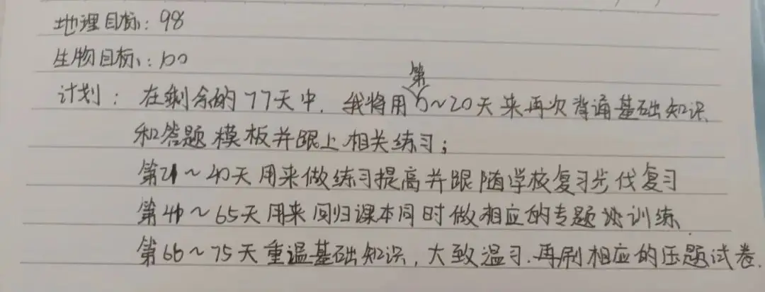 为青春喝彩,为生地中考加油! 第1张