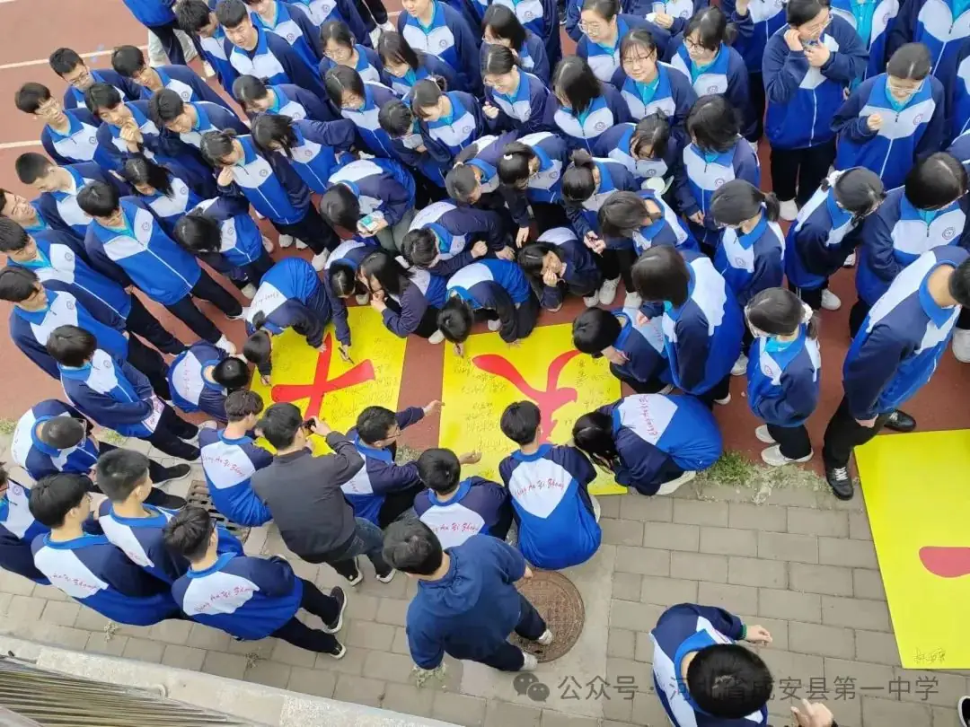 拼搏五十天,誓圆高考梦——成安一中高考冲刺50天誓师大会-第14张图片-四季读书网