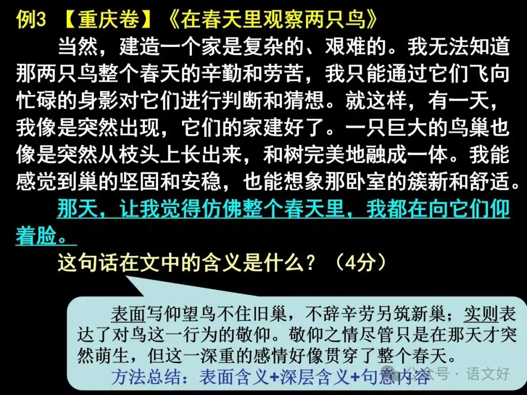 2024高考散文阅读课件4合1(多类题型,链接高考)-第64张图片-四季读书网