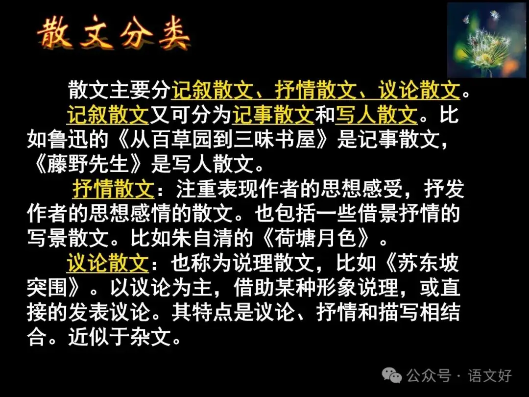 2024高考散文阅读课件4合1(多类题型,链接高考)-第7张图片-四季读书网