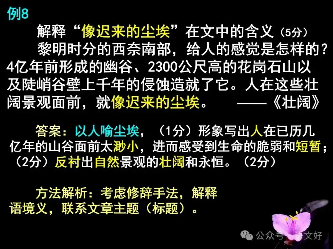 2024高考散文阅读课件4合1(多类题型,链接高考)-第39张图片-四季读书网