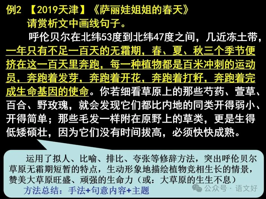 2024高考散文阅读课件4合1(多类题型,链接高考)-第63张图片-四季读书网