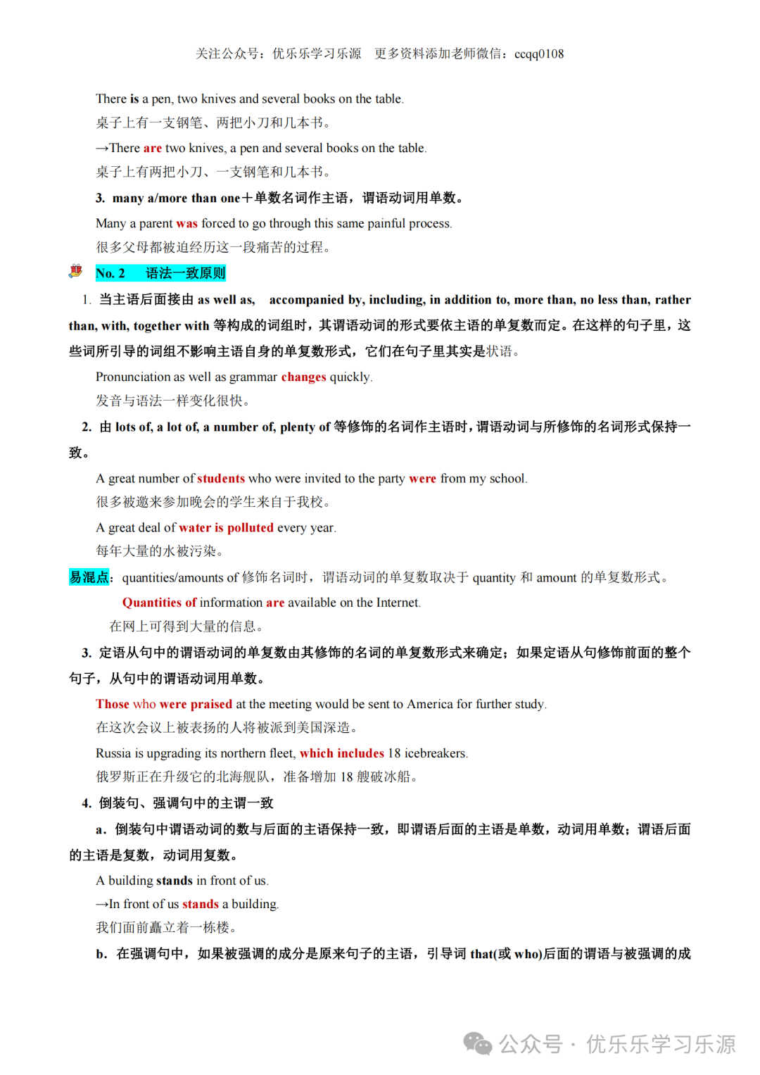 2024年高考英语语法复习讲练测【课件+讲义+练习+测试】 第17张 2024年高考英语语法复习讲练测【课件+讲义+练习+测试】 第17张