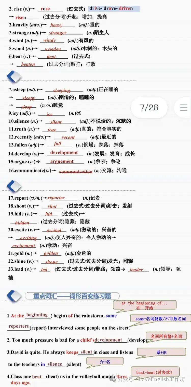 2024新中考英语最全复习套餐:同步+话题+专题一至四轮复习优质资源包(PPT+教案+讲义+练习等),一线老师强烈推荐! 第15张