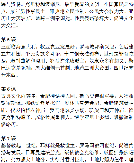中考历史必背知识点+答题模板+思维导图 第28张 中考历史必背知识点+答题模板+思维导图 第28张