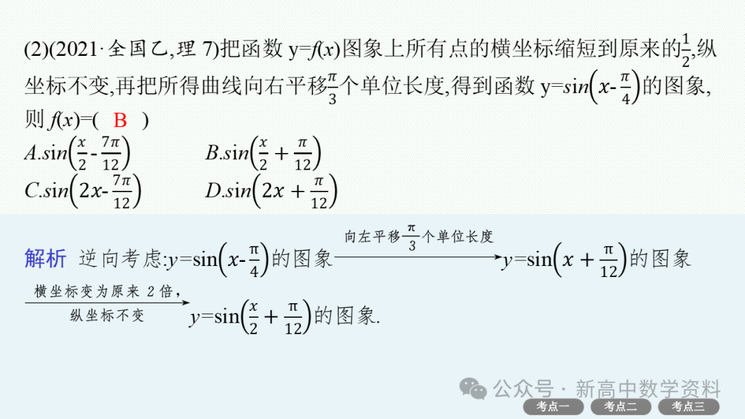 2025新高考数学一轮复习资料(全网最新)第5章 三角函数、解三角形 第17张