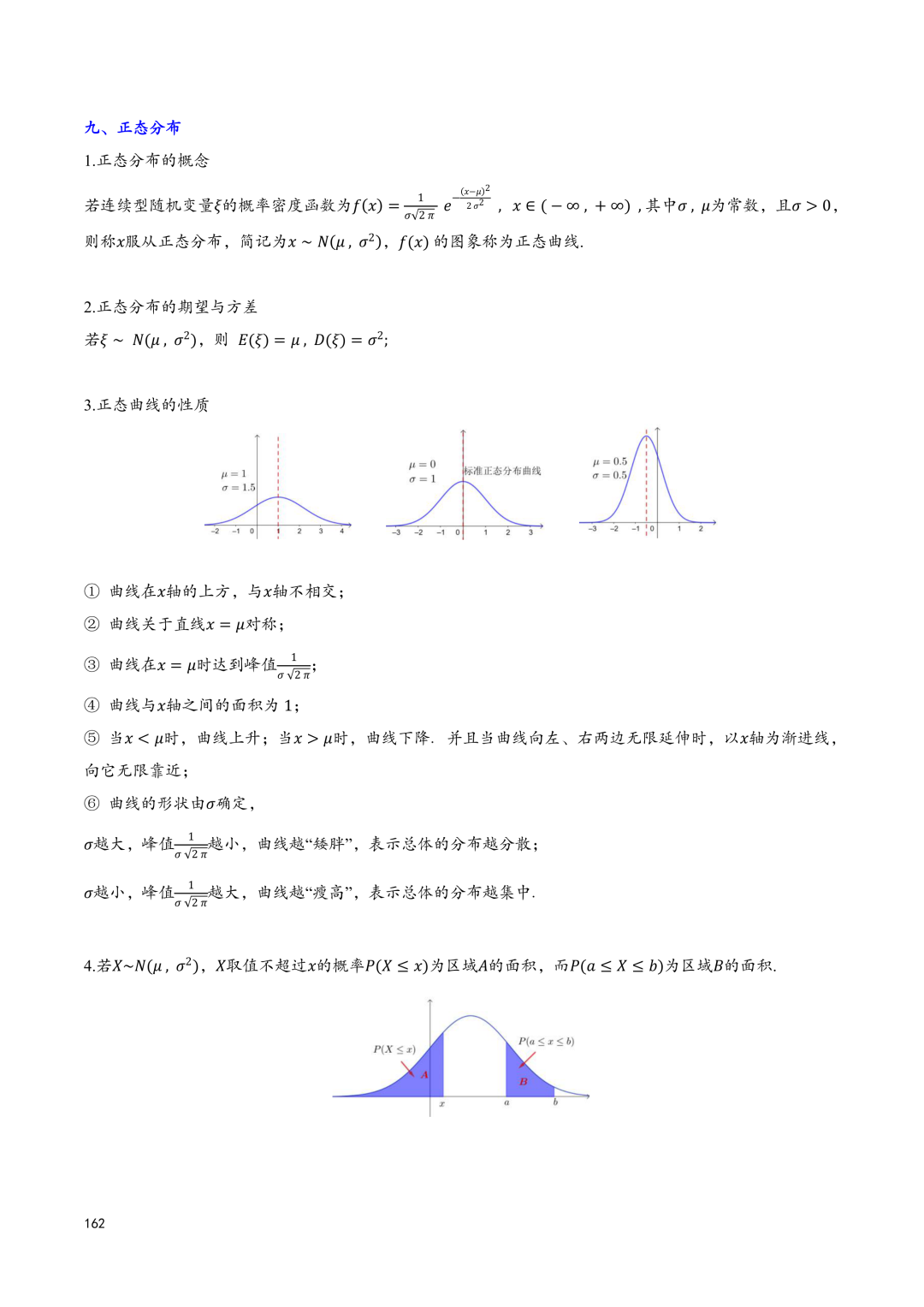 高考百日冲刺—计数原理和概率统计知识点大总结-第18张图片-四季读书网 高考百日冲刺—计数原理和概率统计知识点大总结-第18张图片-四季读书网