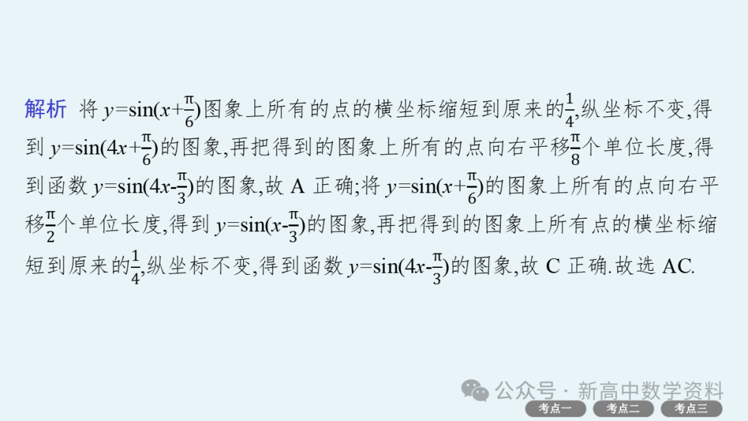 2025新高考数学一轮复习资料(全网最新)第5章 三角函数、解三角形 第22张