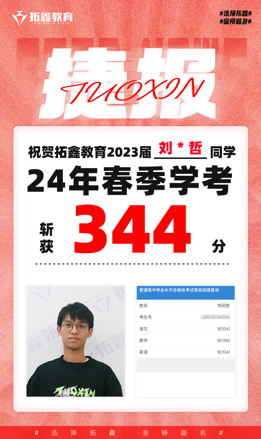24届拓鑫学员春季高考&3+证书佳绩-第8张图片-四季读书网