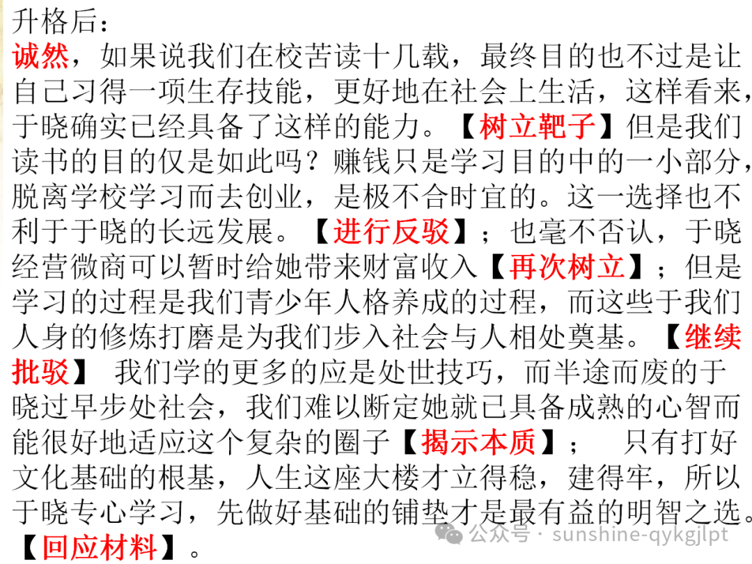 【作文升格】高考任务驱动型作文升格指导-第15张图片-四季读书网