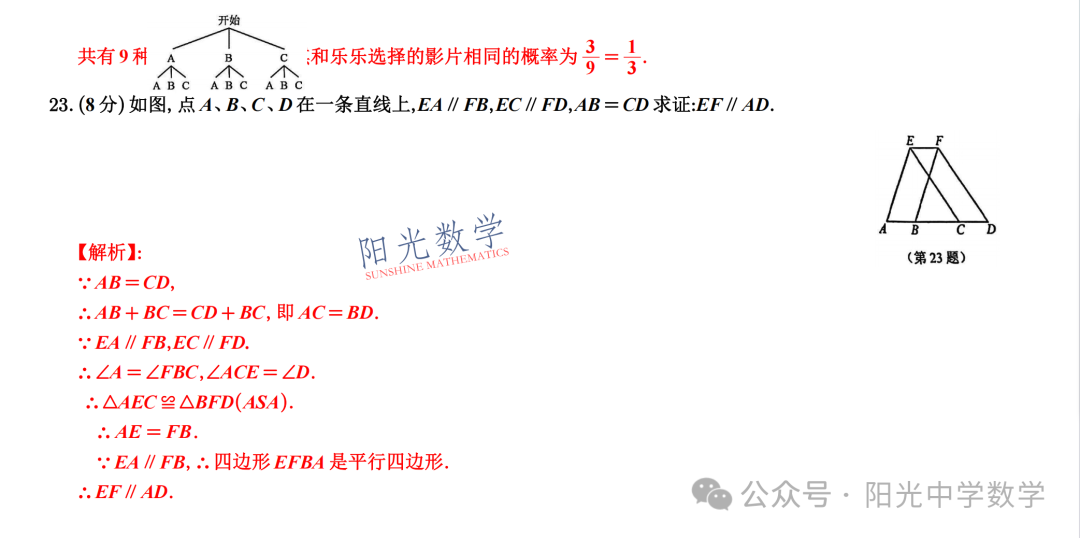 徐州中考二模全解析-第8张图片-四季读书网