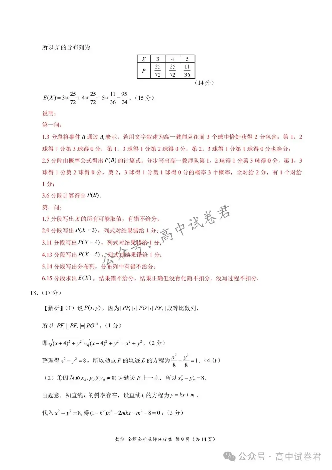 2024届高考考前最后一卷+答案解析 | 电子版pdf-第14张图片-四季读书网 2024届高考考前最后一卷+答案解析 | 电子版pdf-第14张图片-四季读书网