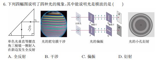 【高考押题】选择题——光学部分-第6张图片-四季读书网