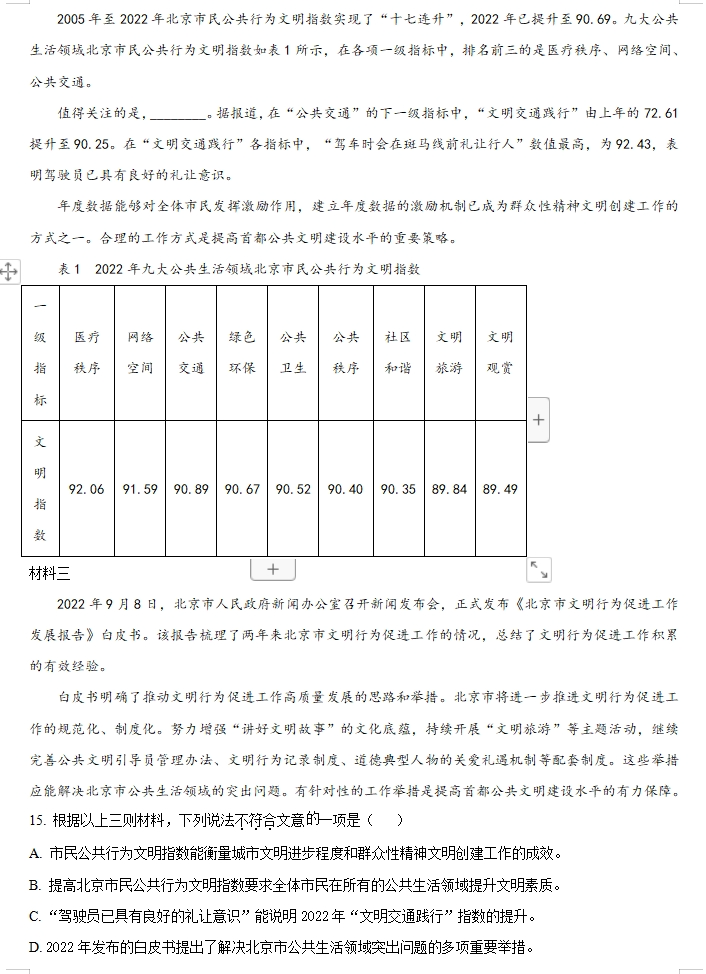 中考真题:2023年中考语文真题试卷(全国各个省份)合集(共计70多套),建议收藏!-第5张图片-四季读书网