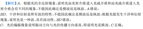 【高考押题】选择题——光学部分-第12张图片-四季读书网