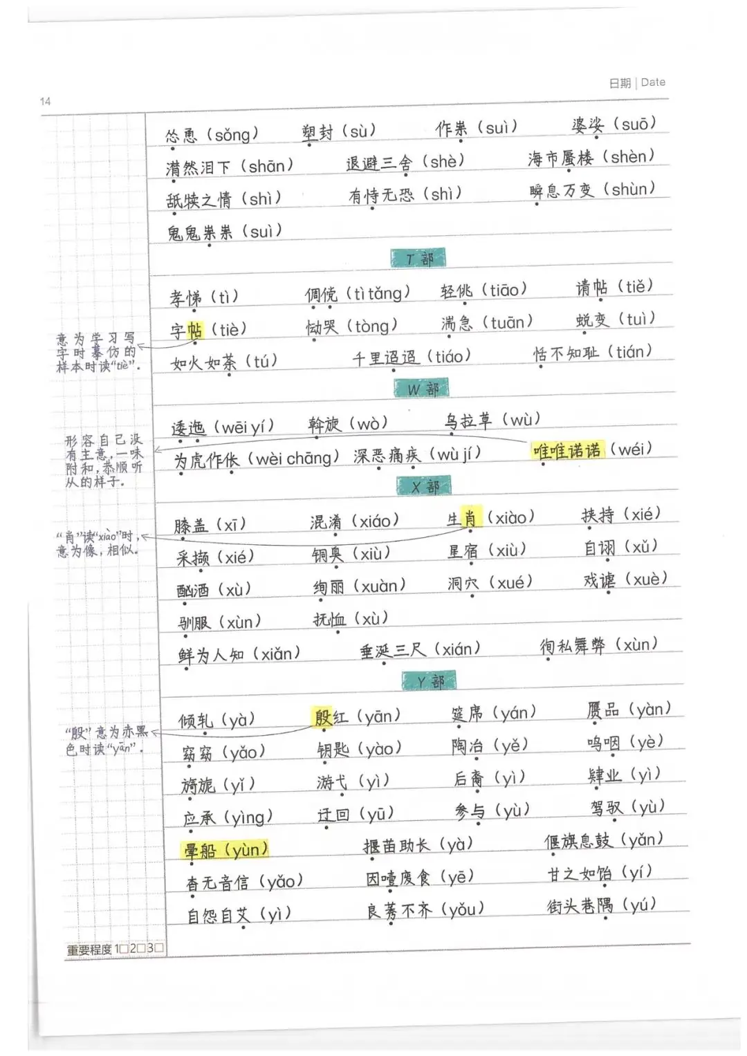 小学语文笔记1 (强烈推荐!!) 第21张