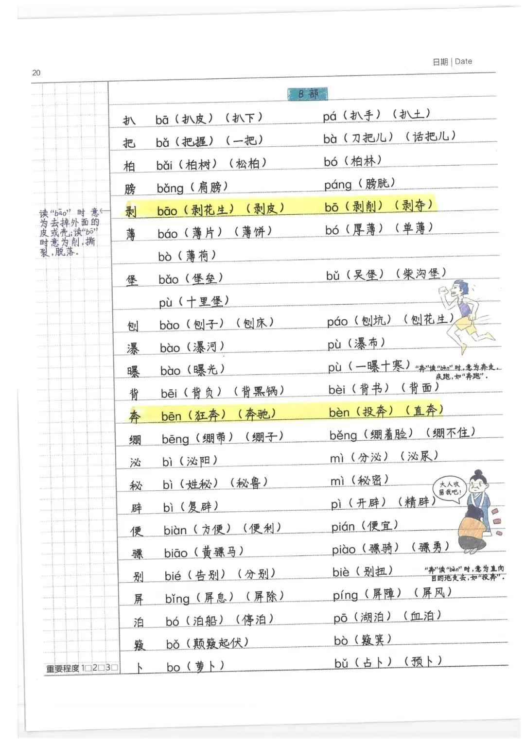 小学语文笔记1 (强烈推荐!!) 第27张
