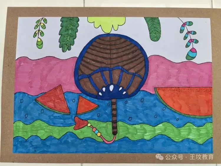 【校园动态】金融小学校本课程“画夏”开课啦~ 第3张