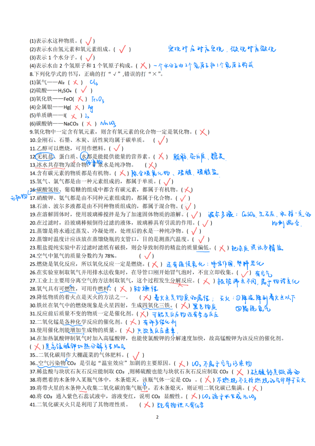 中考科学之化学基础秘籍(专治化学不及格) 第2张 中考科学之化学基础秘籍(专治化学不及格) 第2张