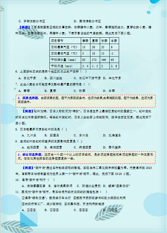 2024年中考地理高分必备秘籍,语文老师强烈推荐,给孩子收藏打印一份,考试不低于120分! 第6张 2024年中考地理高分必备秘籍,语文老师强烈推荐,给孩子收藏打印一份,考试不低于120分! 第6张
