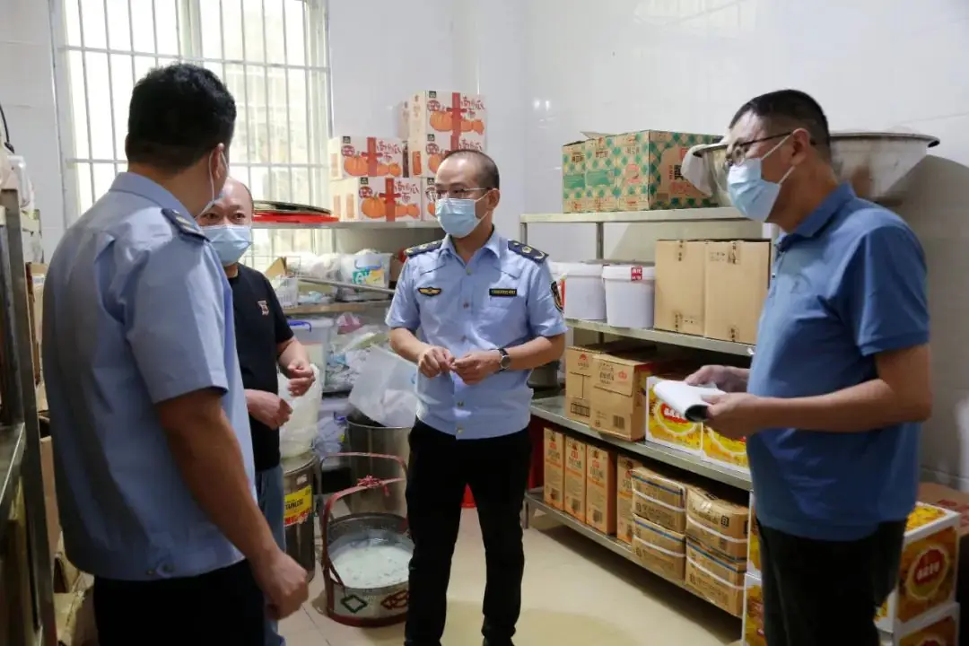 护航中高考,北岸开展学校食品安全“点题整治”专项行动 第1张